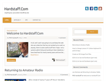Tablet Screenshot of hardstaff.com